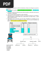 Problema Resuelto de Las Sillas - Practica