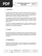 GO-SSO-PRO-004 - Procedimiento Prevención Estrés Térmico