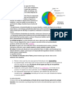 Evolución de La Estructura en Capas de La Tierra