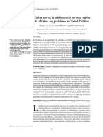 Embarazo en La Adolescencia en Una Region de Mexic