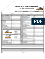 Check-List Rodillo