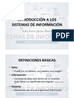 Introducción A Los Sistemas de Información