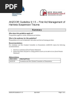 Anzcor Guideline 9 1 5 Harness Suspension Trauma April 2021 2