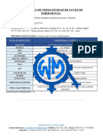 Certi. Luces de Emergencia