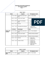 Rundown Pesantren Ramadhan