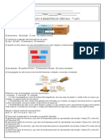 Avaliação Tia Dalva 1º Bimestre - 7 Ano