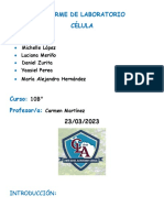 Informe de Laboratorio Biologia