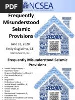 NCSEA - Frequently Misunderstood Seismic Provisions - 2020-06-18 - Full Page