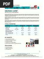 20 Microns Coated Calcium Carbonate 1t V