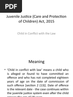 JJ Child in Conflict of Law