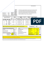 Component Data - Processing Cost