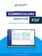 Students Curriculum Brochure