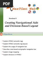 HTML5 S08 Navigation, Layout 