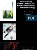 Advances in Bionanotechnology