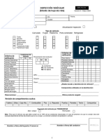 OPE-FO-014 Inspeccion Vehicular