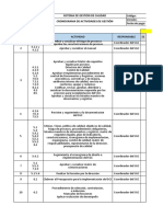 38 - Cronograma de Actividades de Gestión