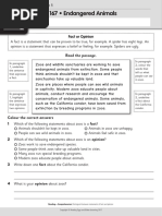 Activity Sheet Rex REX My Lessons - Comprehension Year 5 Lesson 167 en-GB