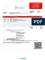 Factura Electrónica: Cant. UM Cód. Descripción V/U P/U Importe