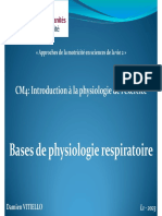 CM 4 - Physiologie Respiratoire Et Exercice - L1 STAPS