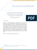 La Justicia en La Filosofía Política Contemporánea Solórzano, G. A. (2016) .