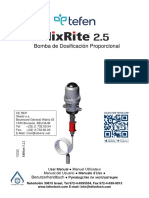 10038-MixRite 2.5 USER MANUAL Sp-5.22-V.2