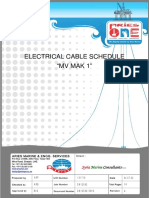 DN12582 - 5009 - Electrical Cable Schedule - Rev - A