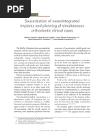 2010 - Saucerization of Osseointegrated Implants and Planning of Simultaneous Orthodontic Clinical Cases - Alberto Consolaro, Renato Savi de Carvalho