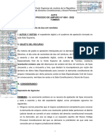 Competencia Amparo Contra Resolución Judicial