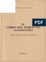 Villanova, Il Libro Del Perfetto Magistero