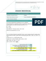 Atividade Individual Corporate Finance FGV