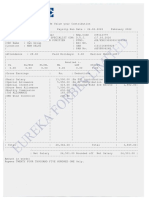 Eureka Forbes Limited Payslip