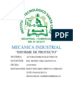 Informe Del Proyecto Mecanismos