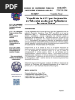 164 Boletin Fiscal Expedicion de CFDI Por Enajenacion de Automoviles