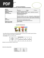 Evaluación Matemática Valor Posicional