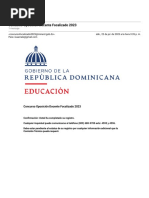 Gmail - Concurso Oposición Docente Focalizado 2023