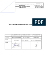 SSMA - PRO - 09 - Realización de Trabajos Por Contratistas