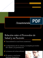 Anamnesis y Examen Físico