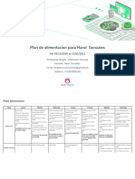 Plan Alimenticio - Harol Gonzales