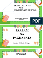 Fil-204-Pagsusuri Sa Paalam Sa Pagkabata