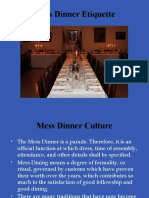 Mess Dinner Etiquette V1 0