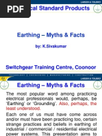 Best Practices - Earthing Installations - Myths & Facts