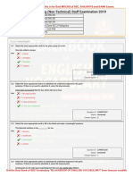 Multi Tasking (Non-Technical) Staff Examination 2019