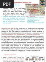 BBD - Chapter - 6 - Graphical Presentation of Geological Data.