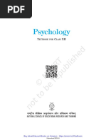 NCERT Class 12 Psychology Book