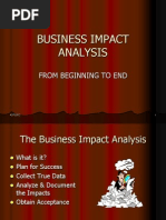 Business Impact Analysis