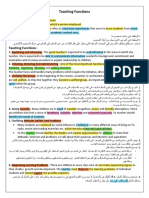 Teaching Functions