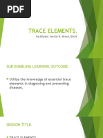 Trace Elements