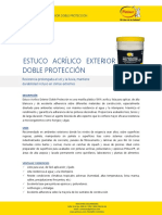 Estuco Acrilico Exterior Doble Proteccion 1