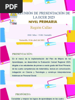 Protocolo - Ecer de Inicio Primaria Callao 2023