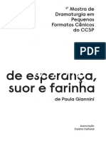 De Esperança, Suor e Farianha - Paula Gianini